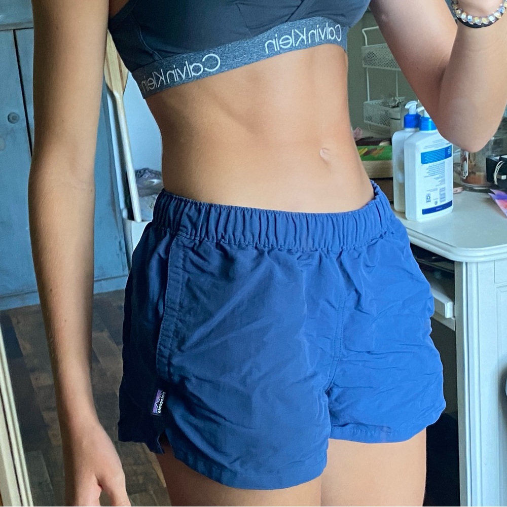 Patagonia barely baggies shorts navy blue